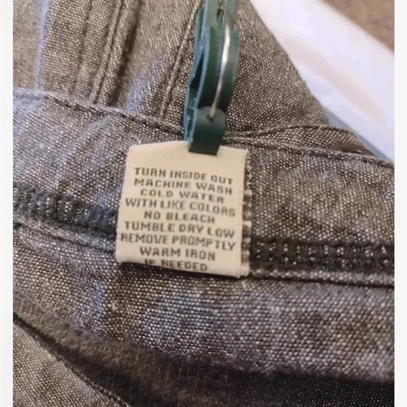 Be Bop Charcoal Ramie Blend Bootcut Pants  Size 9 - Picture 9 of 12